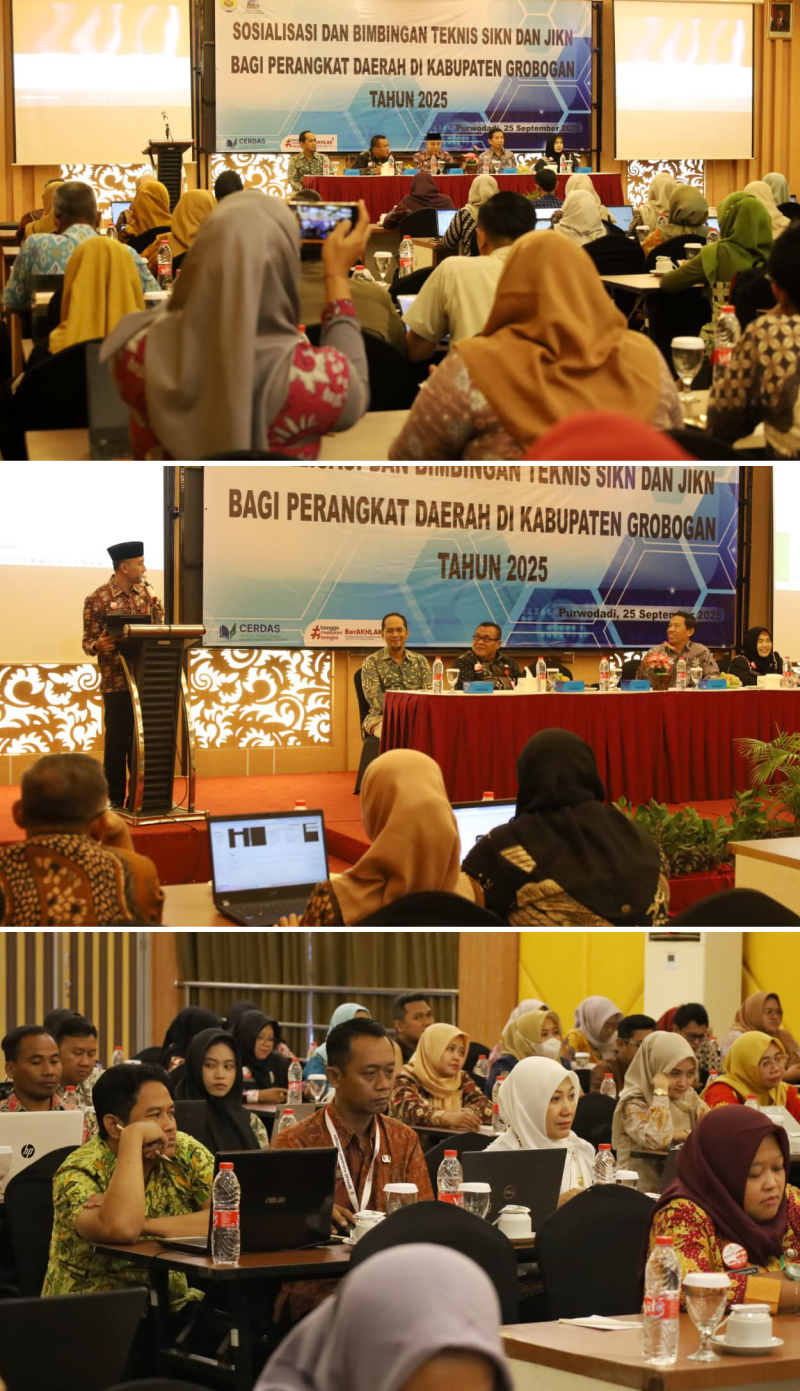 09 26 Kegiatan Sosialisasi dan Bimbingan Teknis SIKN dan JIKN bagi Perangkat Daerah Kabupaten Grobogan