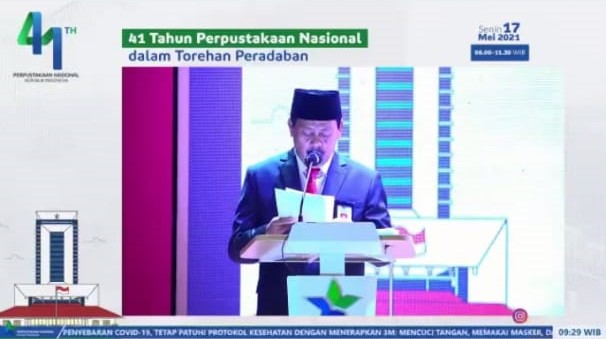 41 tahun Perpustakaan Nasional RI